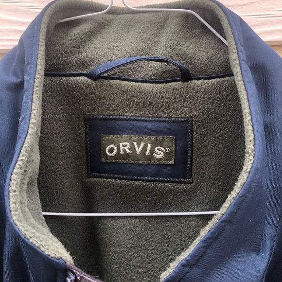 Men's Orvis Fleece-Lined Vest - Picture 3 of 8